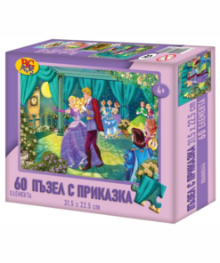 ПЕПЕЛЯШКА - ПЪЗЕЛ С ПРИКАЗКА - 60 ЕЛЕМЕНТА