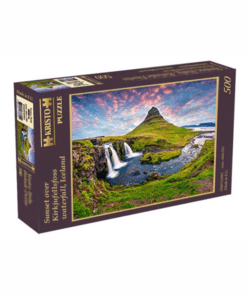 ЗАЛЕЗ НАД ВОДОПАД KIRKJUFELLSFOSS, ИСЛАНДИЯ