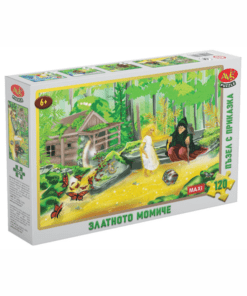 ЗЛАТНОТО МОМИЧЕ С ПРИКАЗКА И ПЛАКАТ - 120 ЕЛЕМЕНТА