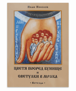 ЦВЕТЯ ПОСРЕД БУНИЩЕ И СВЕТУЛКИ В МРАКА