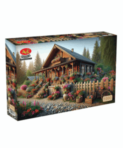 ХИЖА С ЦВЕТЯ - 1000 ЕЛЕМЕНТА