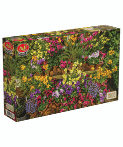 ЦВЕТЯ ПРЕД ПРОЗОРЕЦА - 1000 ЧАСТИ