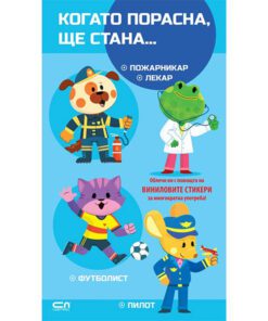 КОГАТО ПОРАСНА, ЩЕ СТАНА. ПОЖАРНИКАР, ЛЕКАР, ФУТБОЛИСТ, ПИЛОТ
